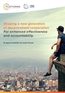 «Shaping a new generation of decentralised cooperation.  For enhanced effectiveness and acountability»