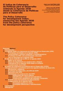 «El índice de Coherencia de Políticas para el Desarrollo: midiendo la Agenda 2030 desde la Coherencia de Políticas para el Desarrollo»