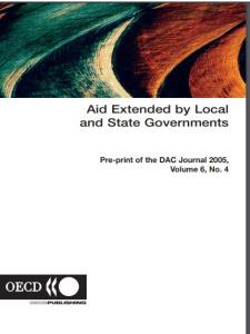 «Aid Extended by Local and State Governments» París: OECD