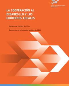 «La cooperación al desarrollo y los gobiernos locales»